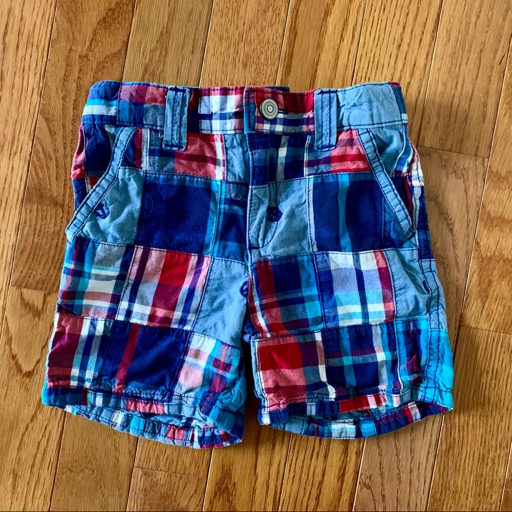 Gymboree Madras Plaid Shorts